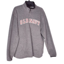 Old Navy Classic Grey 1/4 Zip Pullover Size XL Logo - €14,86 EUR