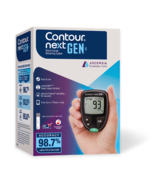 Contour Next Gen Blood Glucose System Ascensia Diabetes Care Free Contou... - $350.46 MXN