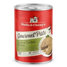 Stella And Chewys Dog Gourmet Pate Duck And Chicken 12.5oz. (Case of 12) - £72.50 GBP
