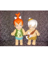 Pebbles and Bam Bam Plush Dolls From The Flintstones 1994 Hanna Barbera ... - £78.89 GBP