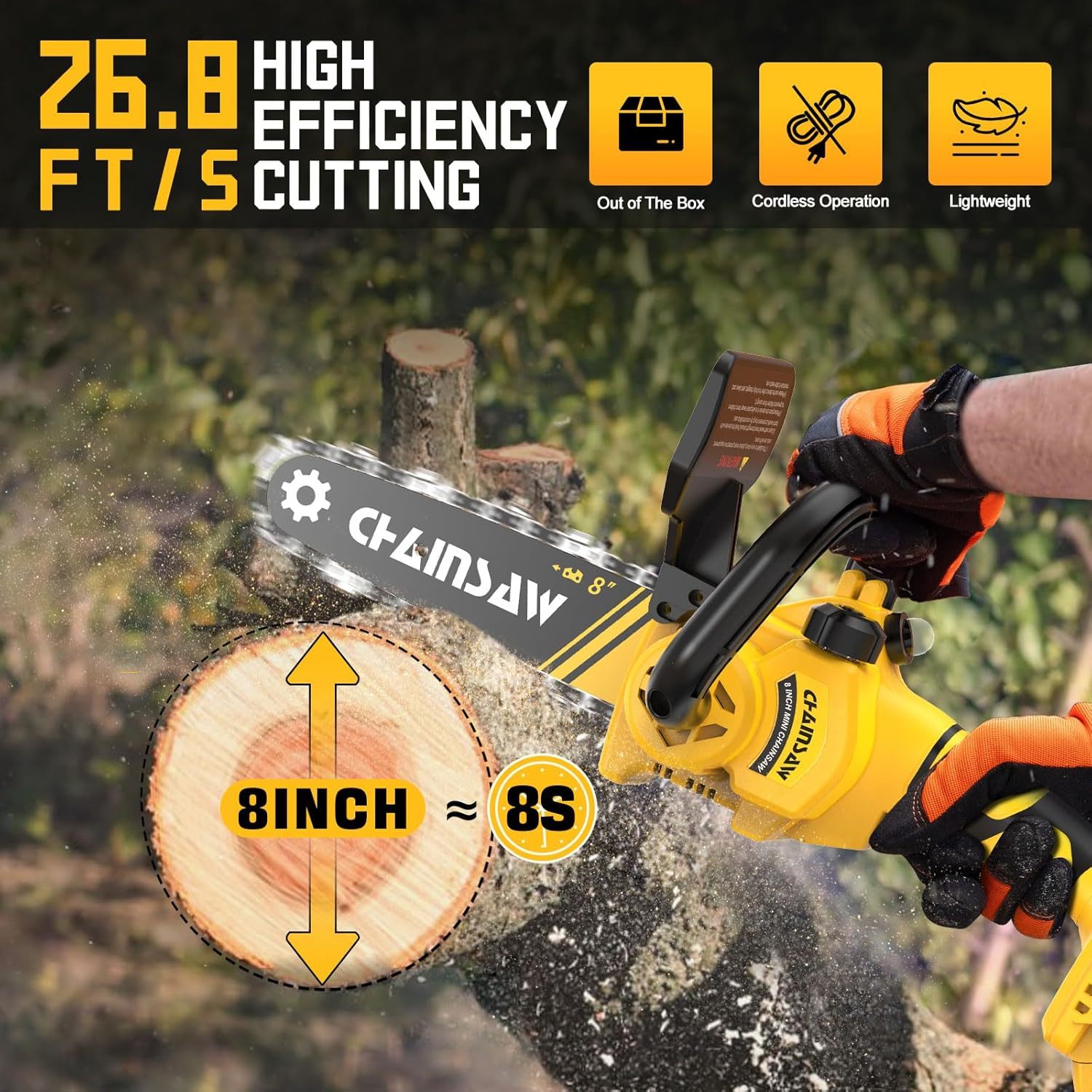 Dewalt 80v chainsaw new arrivals