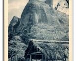 Gavea Mountain Rio De Janeiro Brasile Unp Wb Cartolina V20 - $6.10