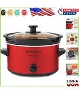 Sleek Stainless Steel 2 Quart Slow Cooker - Effortless Cooking in Metall... - $62.93 CAD