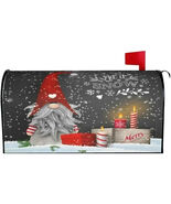 Christmas Winter Gnomes Mailbox Covers 25&quot; X 21&quot;In Magnetic Waterproof P... - $9.99