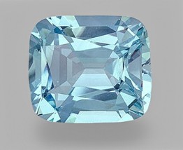 Huge fine Natural Aquamarine Cushion VS from Mozambique - £7,612.29 GBP