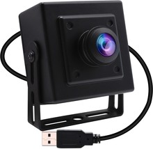 USB Camera VGA Webcam 480P 60FPS 170 Degree Fisheye Wide Angle Lens Aluminum Min - £56.17 GBP