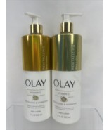 (2) Olay Vitamin C and B3 Revitalizing &amp; Hydrating Body Lotion - 17oz - $511.58 MXN