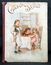 Antique Charles Dickens Childrens Stories Retold Granddaughter w/BRUNDAGE Lithos - £98.88 GBP