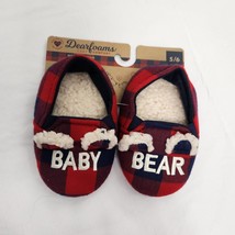 Dearfoams Memory Foam Baby Bear Slippers Infant 5/6 Limited Edition - £10.12 GBP