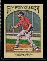 2011 Topps Gypsy Queen Baseball Trading Card #181 Lars Anderson Boston Red Sox - £7.63 GBP