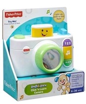 Fisher-Price Laugh and Learn Click &#39;n Learn Camera Toy, White - £45.38 GBP