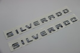 For Chevy SILVERADO Tailgate Emblem - 2007-2019 Fits Chevrolet Logo Side - £38.14 GBP