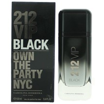 212 VIP Black by Carolina Herrera, 3.4 oz Eau De Parfum Spray for Men - $93.34