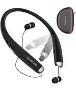 Bluetooth Headphones Wireless Neckband Sports Headset with Retractable E... - £54.31 GBP