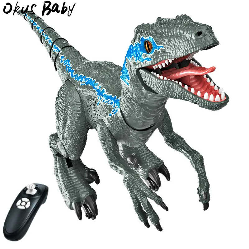 Big Size 2.4G RC Dinosaur Intelligent Raptor Animal Remote Control  Dinosaur Toy - £53.10 GBP+