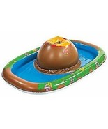 Inflatable Volcano Island Luau Party Buffet Cooler Salad Fruit Drink Tab... - $313.31 MXN
