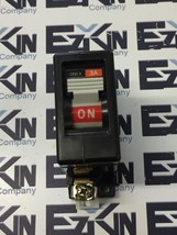 Fuji Electric CP31X 3A 1-Pole Circuit Breaker, 3Amp 250VAC  - $127.93 MXN