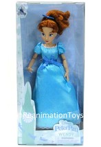 Official Disney Store Peter Pan Wendy 10&quot; Articulated Doll Brand New NIB NRFB - £59.25 GBP