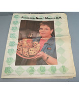 The Parkersburg News &amp; Marietta A.M. 47th Annual Cookbook 2001 Paper Insert - £11.05 GBP