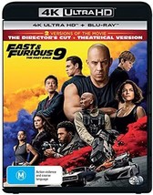 Fast &amp; Furious 9 4K UHD + Blu-ray | Director&#39;s Cut + Theatrical | Region Free - £21.07 GBP