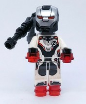 Lego ® War Machine Endgame Minifigure Figure w/ Custom Minigun sh564 76124 - £13.73 GBP