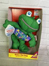 Vintage Playskool Water Pal Frog Stuffed Plush Toy Hasbro Microban Tub T... - $62.37