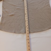 Faded Glory 3- Button Men's Tan Sweatshirt Medium 38-40 Long Sleeve Thermal image 8