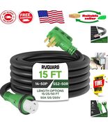 50 Amp 15&#39; Heavy Duty RV Power Cord with LED Indicator &amp; Organizer -  Li... - $2,506.96 MXN