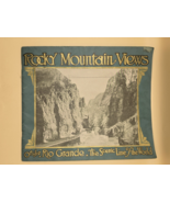 ROCKY MOUNTAIN VIEWS-on the Rio Grande 1943 Railroad Book -DENVER- VTG - €16,53 EUR