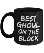 Ghoul Coffee Mug - Best Ghoul On The Block - Black Ceramic Tea Cup - Great Gift  - $20.53+