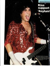 Kiss Gene Simmons teen magazine pinup clippings Rockline Makeup Superteen - £2.73 GBP