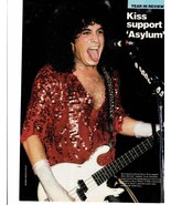 Kiss Gene Simmons teen magazine pinup clippings Rockline Makeup Superteen - £2.75 GBP
