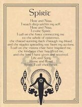 Spirit Evocation Parchment Page for Book of Shadows or Poster! - $1.24
