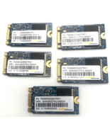 Lot of 5 PHISON 32GB 42MM M.2 2242 NGFF SSD Drive (P/N PSS9N032GA27MC1) (2) - £23.15 GBP