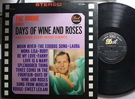 Pat Boone Sings Days of Wine and Roses and Other Great Movie Themes [Vinyl] Lp [ - £23.45 GBP
