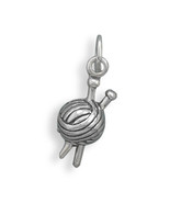 Silver Ball Of Yarn Charm - £18.18 GBP