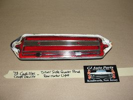 73 Cadillac Deville LEFT DRIVER SIDE REAR QUARTER PANEL MARKER LIGHT LEN... - £50.83 GBP