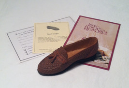 Just The Right Shoe by Raine collectible Tassel Loafer 25055 with COA 1999 - $95.18 MXN