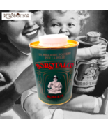 Vintage Tin Box BOROTALCO ROBERTS 500 g Florence Vintage Object Talcum - $740.28 MXN