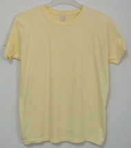 Womens Anvil NWOT Yellow Short Sleeve T Shirt Size L - $9.95