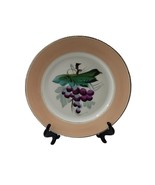 Delinieres &amp; Co Hand-Painted Porcelain Plate Grape Fruit Orange Platte - $204.22 MXN