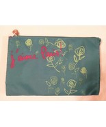 Lancôme j&#39;aime Paris! Turquoise Blue w/ Lancôme Roses Print Cosmetic Bag... - $6.47