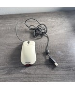 Microsoft Wheel Mouse Optical 1.0 USB Mouse X05-41663/87477 Yellow Vintage - $9.87