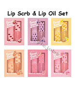 Beauty Creations Sweet Dose Duo Lip Oil Lip Scrub Lip Gloss Set - £6.09 GBP