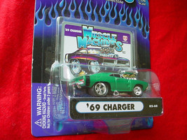 Muscle Machines Green '69 Charger 02-60 Free Usa Shipping - £8.85 GBP