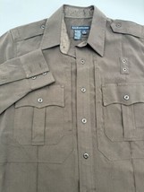 5.11 Tactical Series Uniform Shirt Long Sleeve Class B 42147 Brown - £14.77 GBP