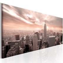 Tiptophomedecor Stretched Canvas Wall Art  - Pink Mist - Stretched &amp; Framed Read - £71.93 GBP+