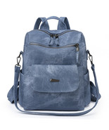 PU Leather Backpack Purse for Women Handbag Ladies Shoulder Bags Travel ... - $41.14 CAD