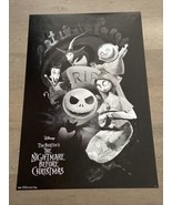 Disney Tim Burton&#39;s The Nightmare Before Christmas - Rip Poster 24” X 36” - £14.11 GBP