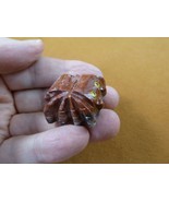 (Y-SPI-3) little red gray TARANTULA spider gem stone figurine SOAPSTONE ... - €7,40 EUR